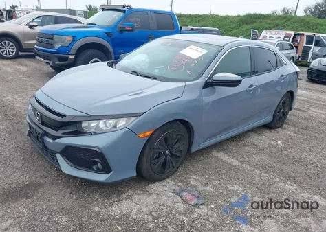 2019 Honda Civic Ex из США, поврежденный, VIN SHHFK7H61KU422268